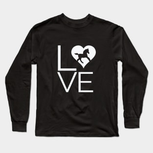 Love Mini Horses Long Sleeve T-Shirt